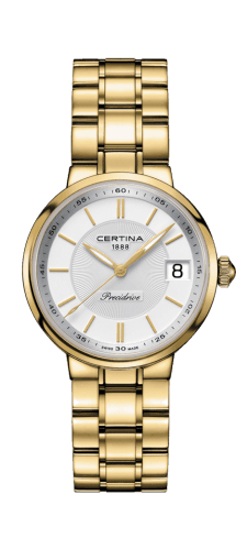 Certina DS Stella Yellow Gold / Silver / Bracelet