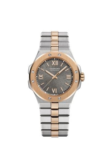 Chopard Alpine Eagle 36 Stainless Steel / Rose Gold / Grey