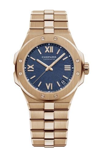 Chopard Alpine Eagle 41 Rose Gold / Blue