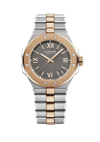 Chopard Alpine Eagle 41 Stainless Steel / Rose Gold / Grey