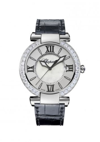 Chopard Imperiale 40 mm Stainless Steel / MOP / Diamond / Alligator