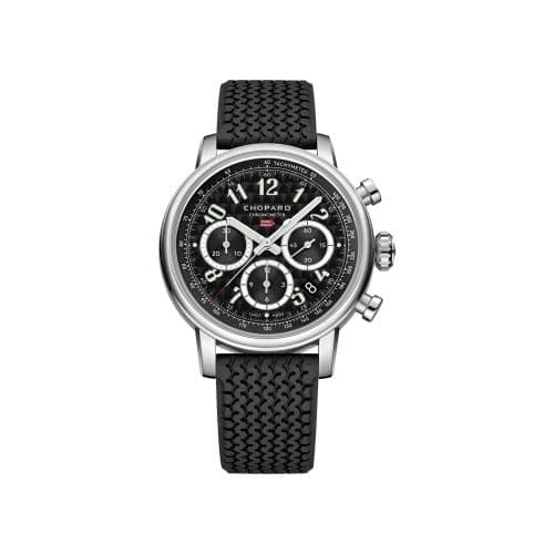 Chopard Mille Miglia Classic Chronograph 40.5 Lucent Steel / Nero Corsa