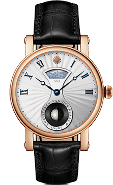 Christiaan van der Klaauw Real Moon Tides Rose Gold