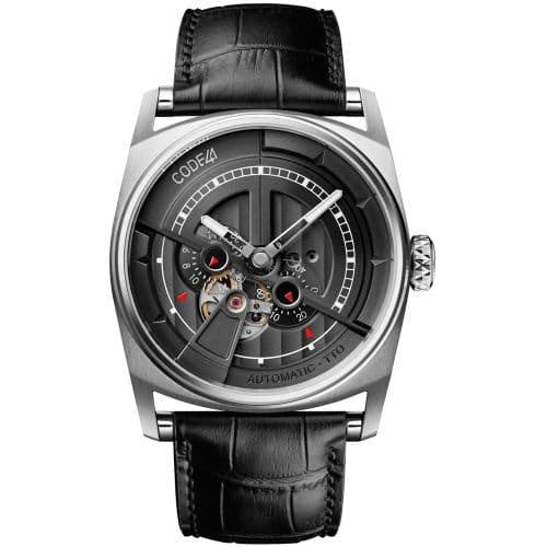 CODE41 Anomaly-01 Stainless Steel / Black