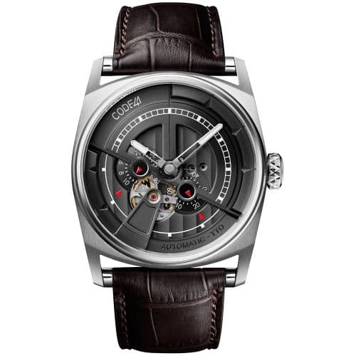 CODE41 Anomaly-01 Stainless Steel / Black