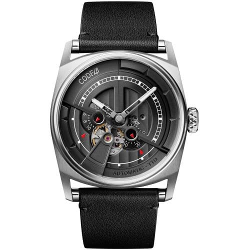 CODE41 Anomaly-01 Stainless Steel / Black