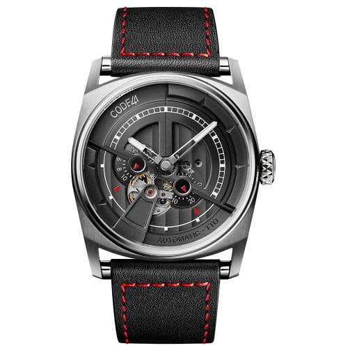 CODE41 Anomaly-01 Stainless Steel / Black