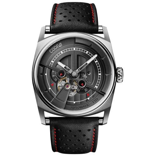 CODE41 Anomaly-01 Stainless Steel / Black