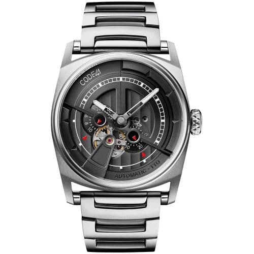 CODE41 Anomaly-01 Stainless Steel / Black