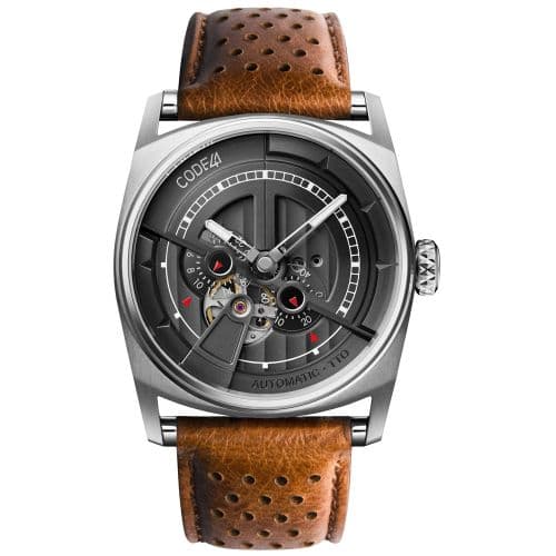 CODE41 Anomaly-01 Stainless Steel / Black