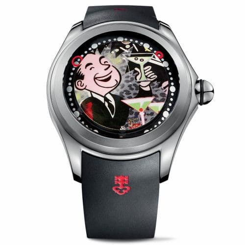 Corum Big Bubble Magical 52 Titanium / Nelson de la Nuez / Rubber