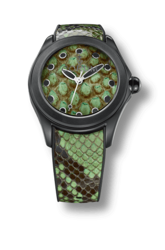 Corum Bubble 42 Green Python