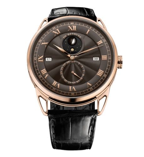 De Bethune DB25 Perpetual Calendar Rose Gold / Black