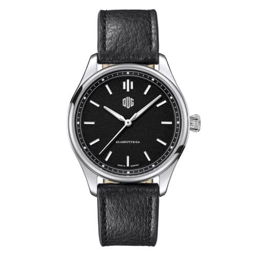 Deutsche Uhrenmanufaktur Glashütte Purist Typ 1 Stainless Steel / Black