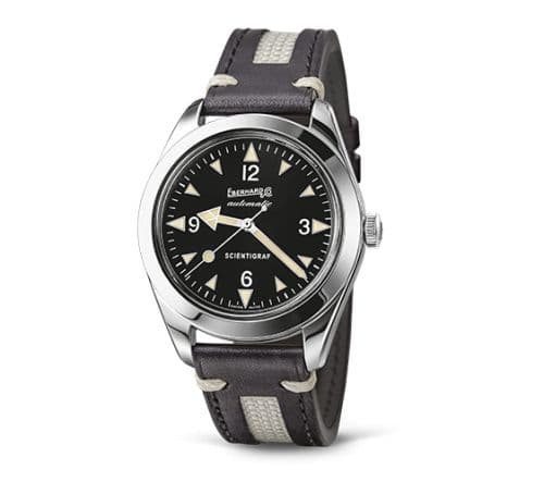 Eberhard Scientigraf Stainless Steel / Black