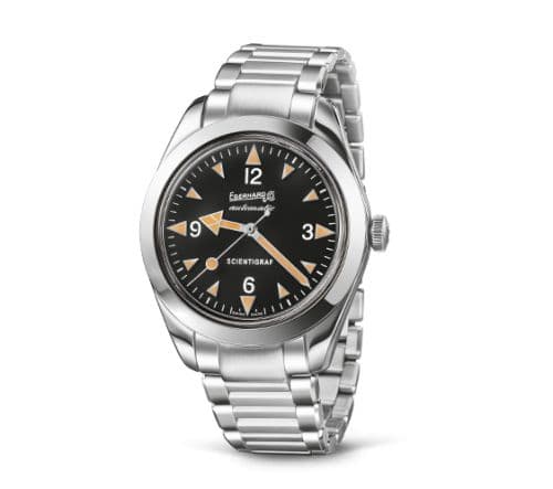 Eberhard Scientigraf Stainless Steel / Black