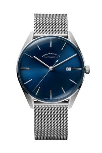 Elka Watch Co. D-Series Stainless Steel / Blue / Milanese