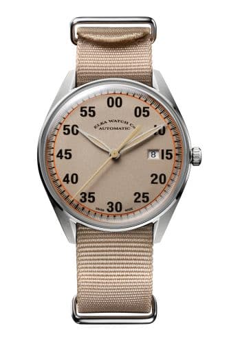 Elka Watch Co. X-Series Stainless Steel / Beige / NATO