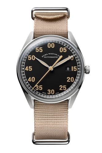 Elka Watch Co. X-Series Stainless Steel / Black / NATO