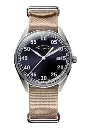 Elka Watch Co. X-Series Stainless Steel / Blue / NATO