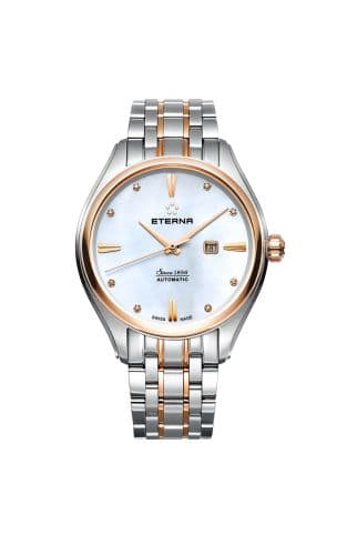 Eterna Avant-Garde Date Lady Two Tone / MOP/ Bracelet