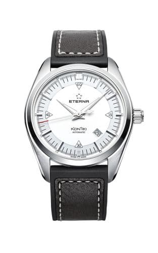 Eterna KonTiki Date Silver / Strap