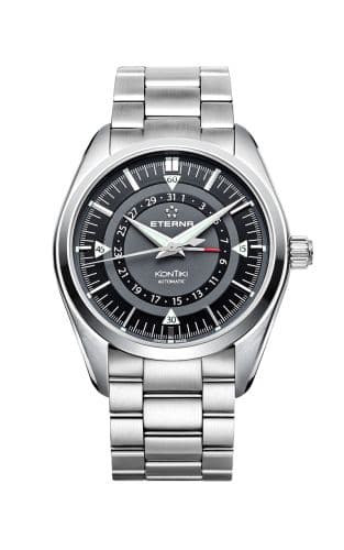 Eterna KonTiki Four-Hands Black / Bracelet