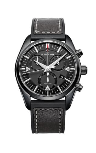 Eterna KonTiki Quartz Chronograph Full Black