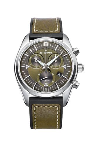 Eterna KonTiki Quartz Chronograph Khaki
