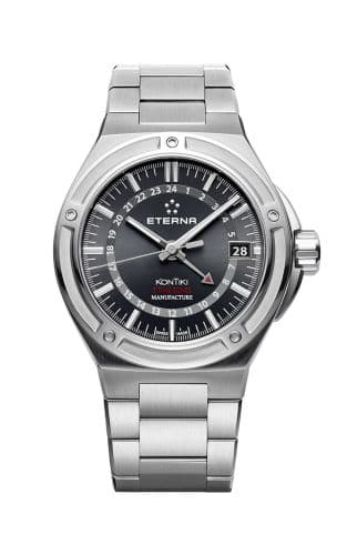 Eterna Royal KonTiki GMT Black / Bracelet