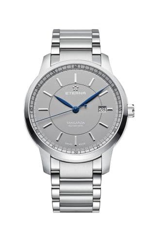Eterna Tangaroa Three-Hands Grey / Bracelet