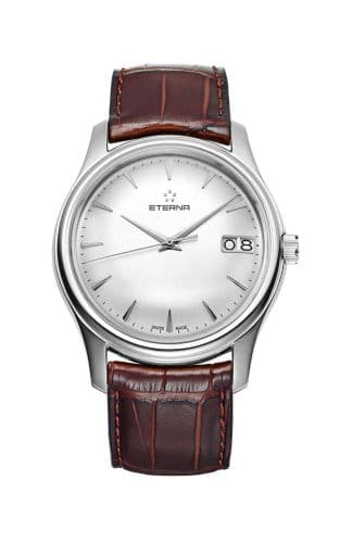 Eterna Vaughan Big Date Silver
