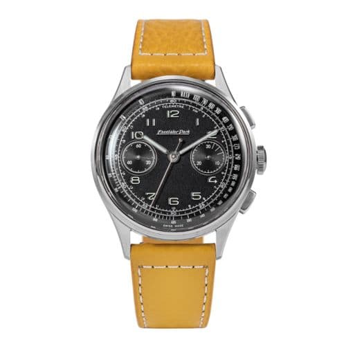 Excelsior Park Chronograph Stainless Steel / Black / Yellow-Brown Matte