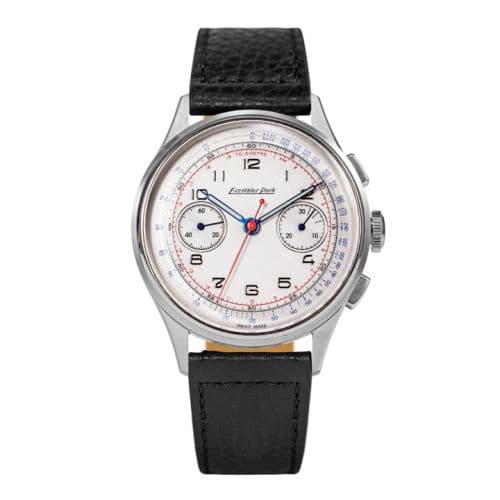 Excelsior Park Chronograph Stainless Steel / White / Black Matte