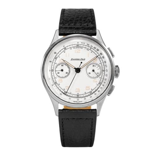 Excelsior Park Chronograph Stainless Steel / White / Black Matte