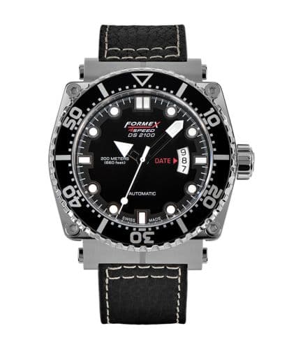 Formex Diver Automatic Black / Calf