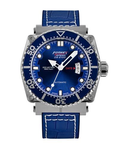 Formex Diver Automatic Blue / Croco