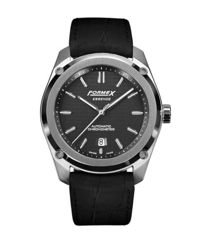 Formex Essence Automatic Chronometer Black / Croco