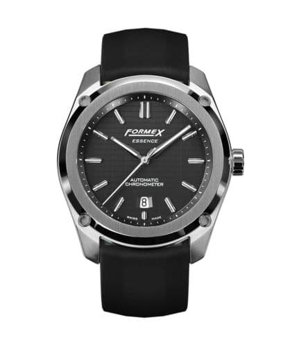 Formex Essence Automatic Chronometer Black / Rubber