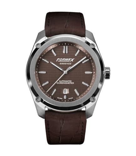 Formex Essence Automatic Chronometer Brown / Croco