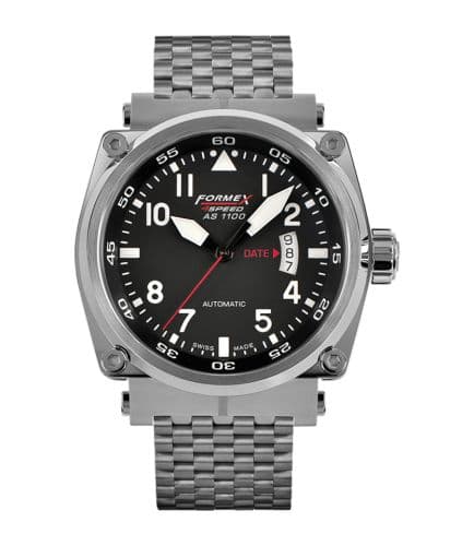 Formex Pilot Automatic Black / Bracelet