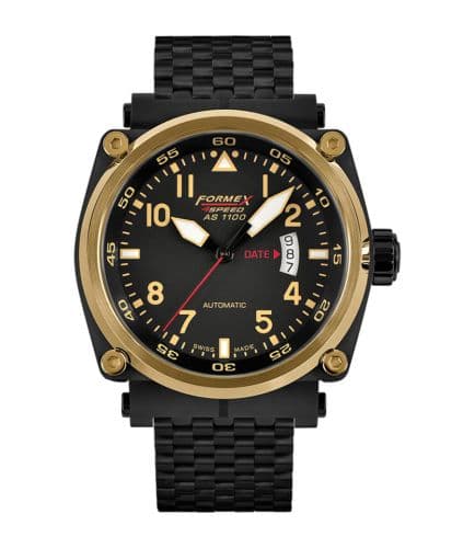Formex Pilot Automatic Gold / Black / Bracelet