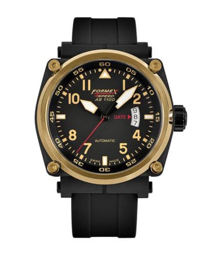 Formex Pilot Automatic Gold / Black / Rubber