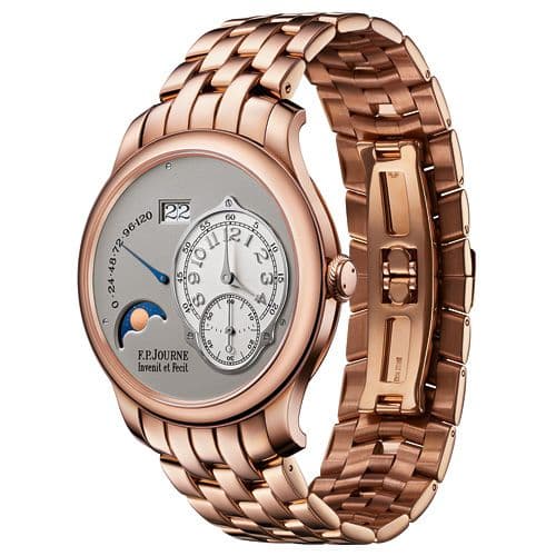 FP Journe Octa Lune 42 Rose Gold / Grey / Bracelet
