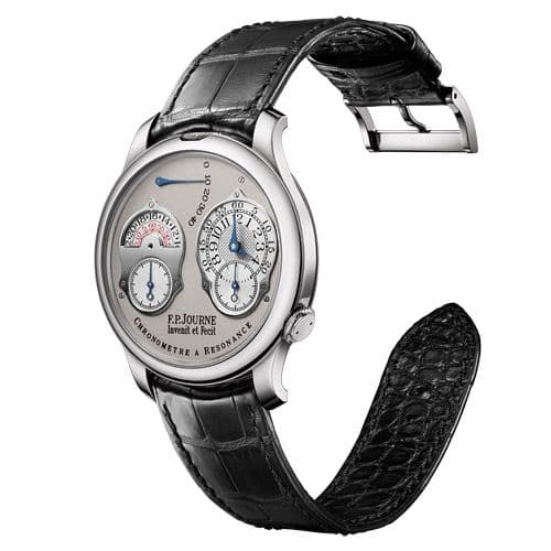 FP Journe Souveraine Chronomètre à Résonance 40 Platinum / Grey
