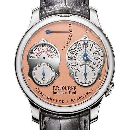 FP Journe Souveraine Chronomètre à Résonance 40 Platinum / Pink