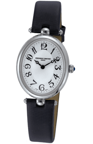 Frederique Constant Art Deco Oval Stainless Steel / Silver