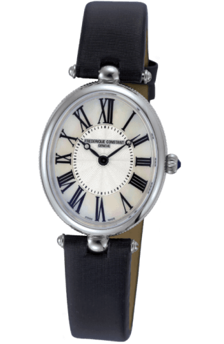 Frederique Constant Art Deco Oval Stainless Steel / Silver