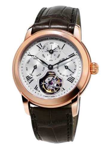 Frederique Constant Classic Tourbillon Perpetual Calendar Manufacture / Silver /