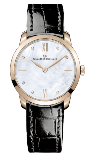 Girard-Perregaux 1966 30mm Pink Gold / MOP / Alligator